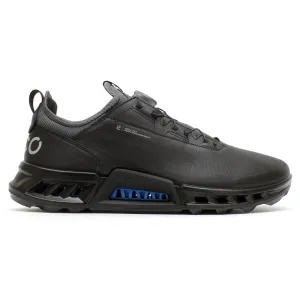 Ecco Golf Biom C4 130424 Leather Textile Men's Low Top Black Trainers Mens Ecco golf shoes supportive swing stability