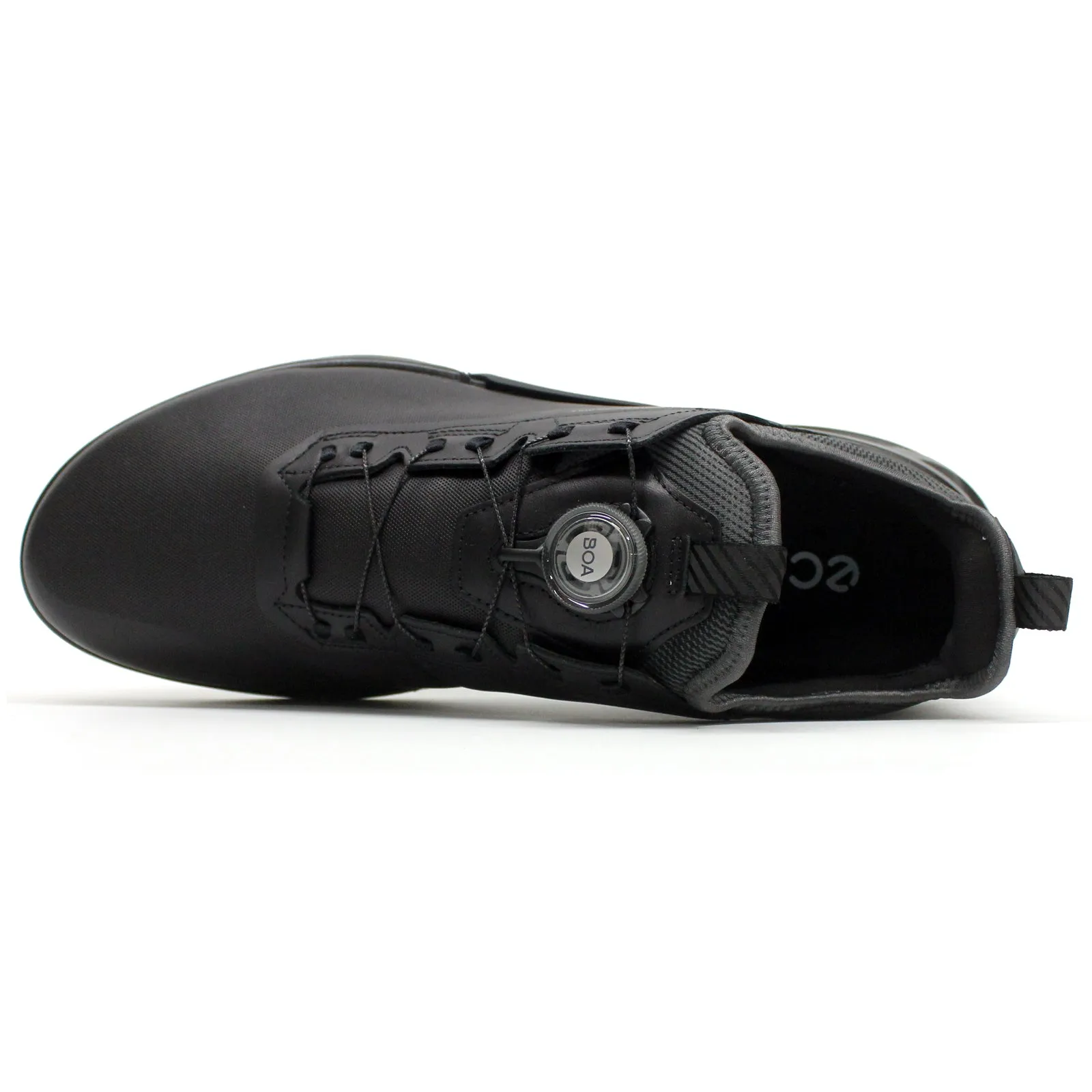 Ecco Golf Biom C4 130424 Leather Textile Men's Low Top Black Trainers men's ecco golf shoes