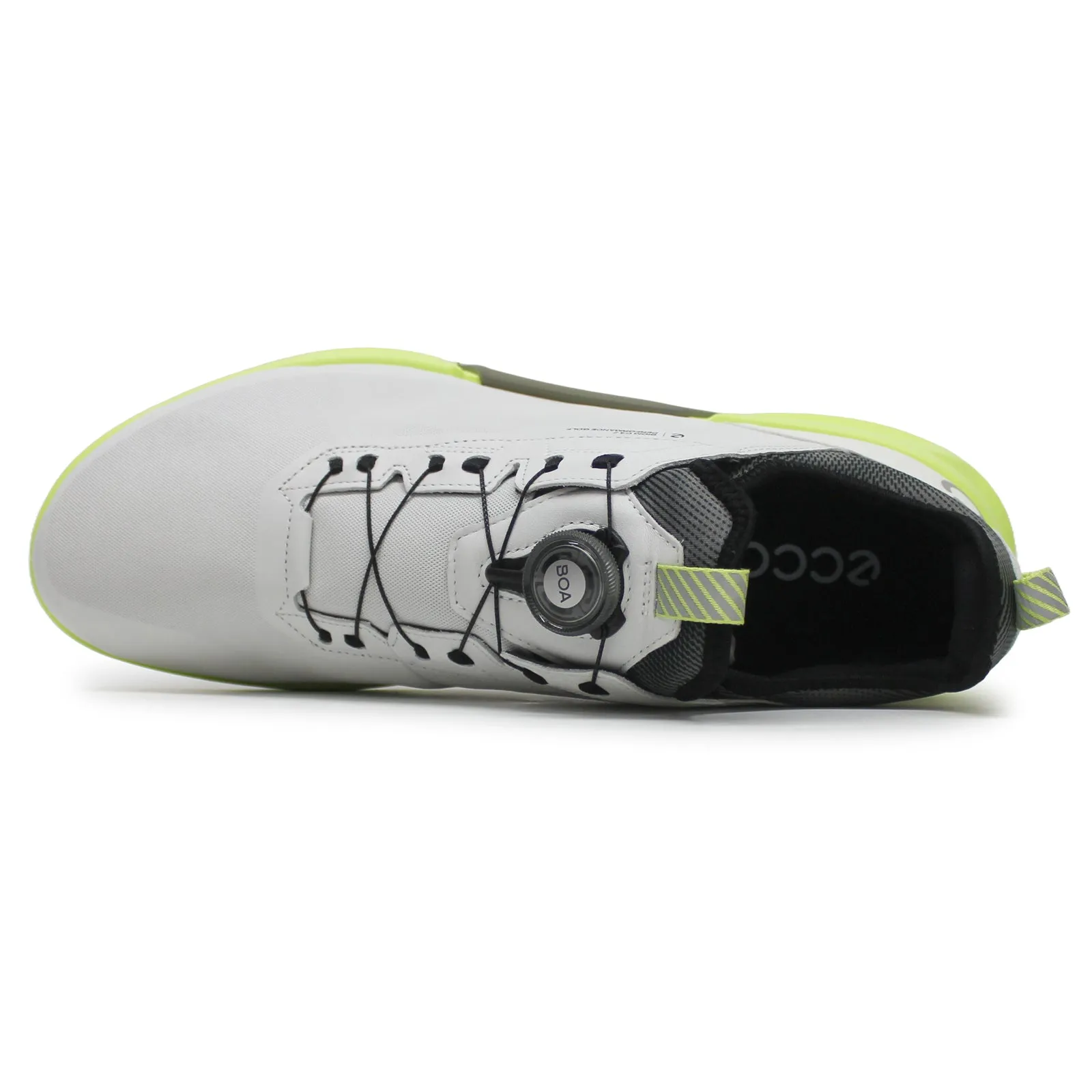 Ecco Golf Biom C4 130424 Leather Textile Men's White Low Top Trainers men's ecco golf shoes