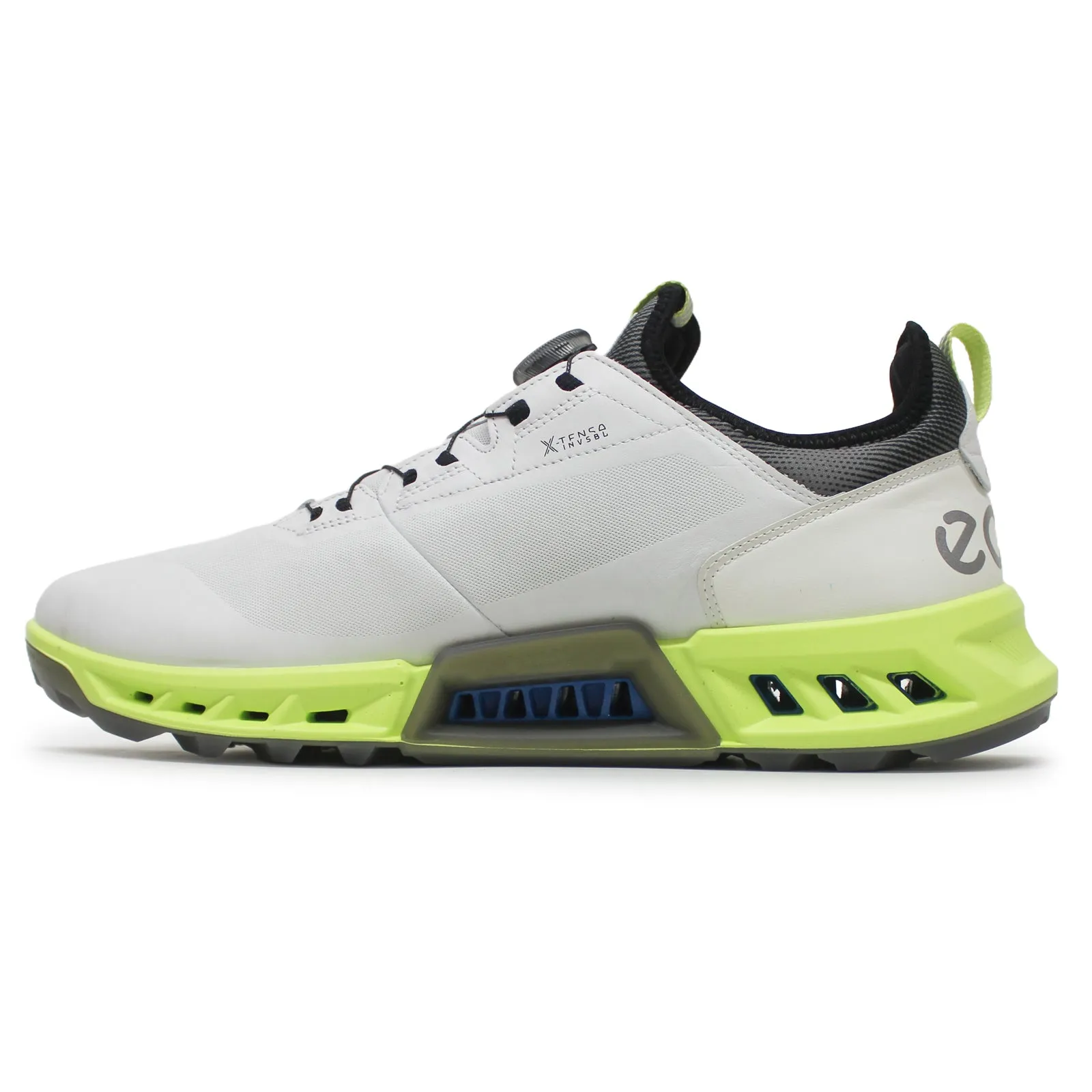 Ecco Golf Biom C4 130424 Leather Textile Men's White Low Top Trainers men's ecco golf shoes