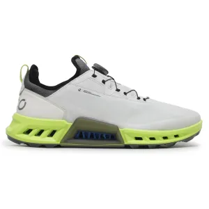 Ecco Golf Biom C4 130424 Leather Textile Men's White Low Top Trainers Mens Ecco golf shoes supportive swing stability