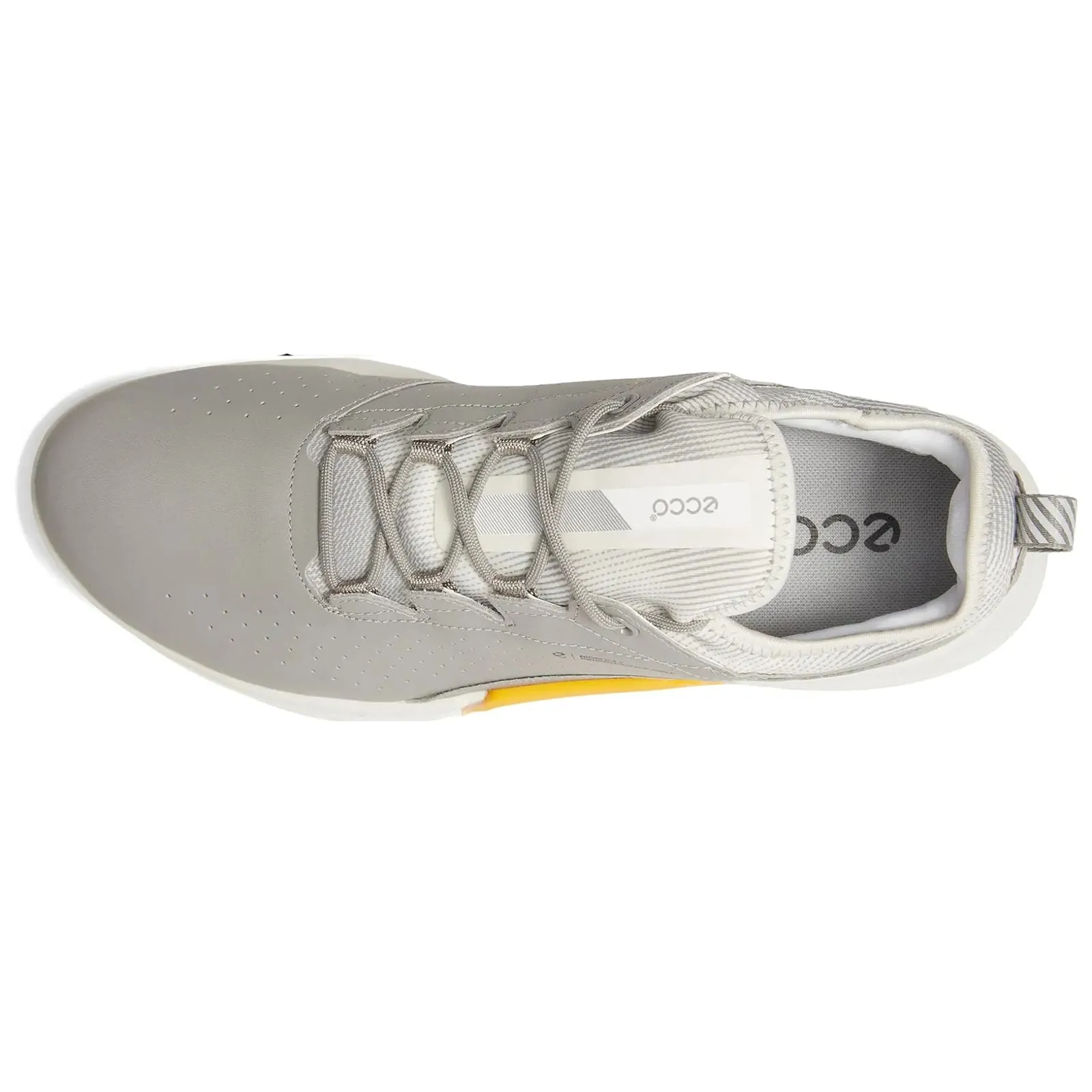Ecco Golf Biom C4 Leather Textile Men's Low Top Wild Dove Sunrise Trainers men's ecco golf shoes