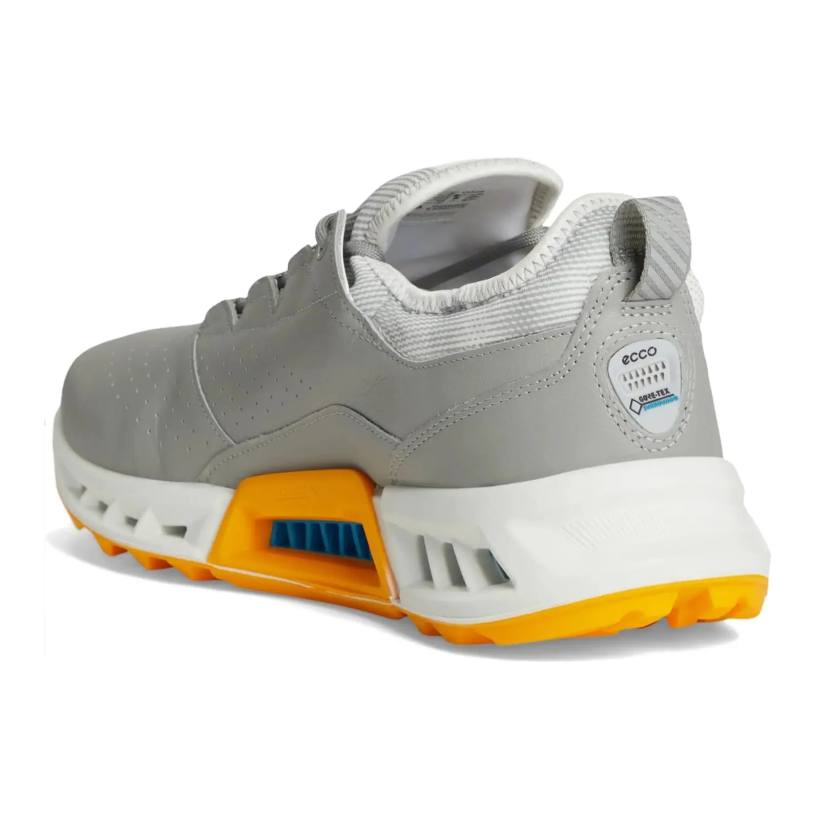 Ecco Golf Biom C4 Leather Textile Men's Low Top Wild Dove Sunrise Trainers men's ecco golf shoes