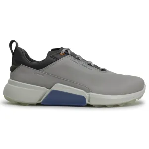 Ecco Golf Biom H4 108284 Leather Men's Comfort Concrete Trainers Mens Ecco golf shoes supportive swing stability
