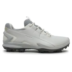 Ecco Golf Biom Tour Leather Synthetic Men's Running White Trainers Mens Ecco golf shoes supportive swing stability