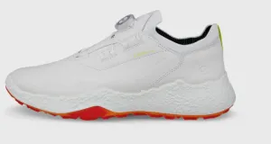 ECCO Women's GOLF BIOM H5 BOA in White women's boa golf shoes