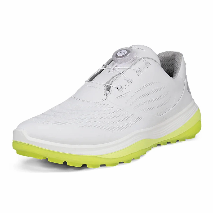 ECCO 2024 LT1 BOA Men's Golf Shoes Lightweight Men's Spikeless Golf Shoes
