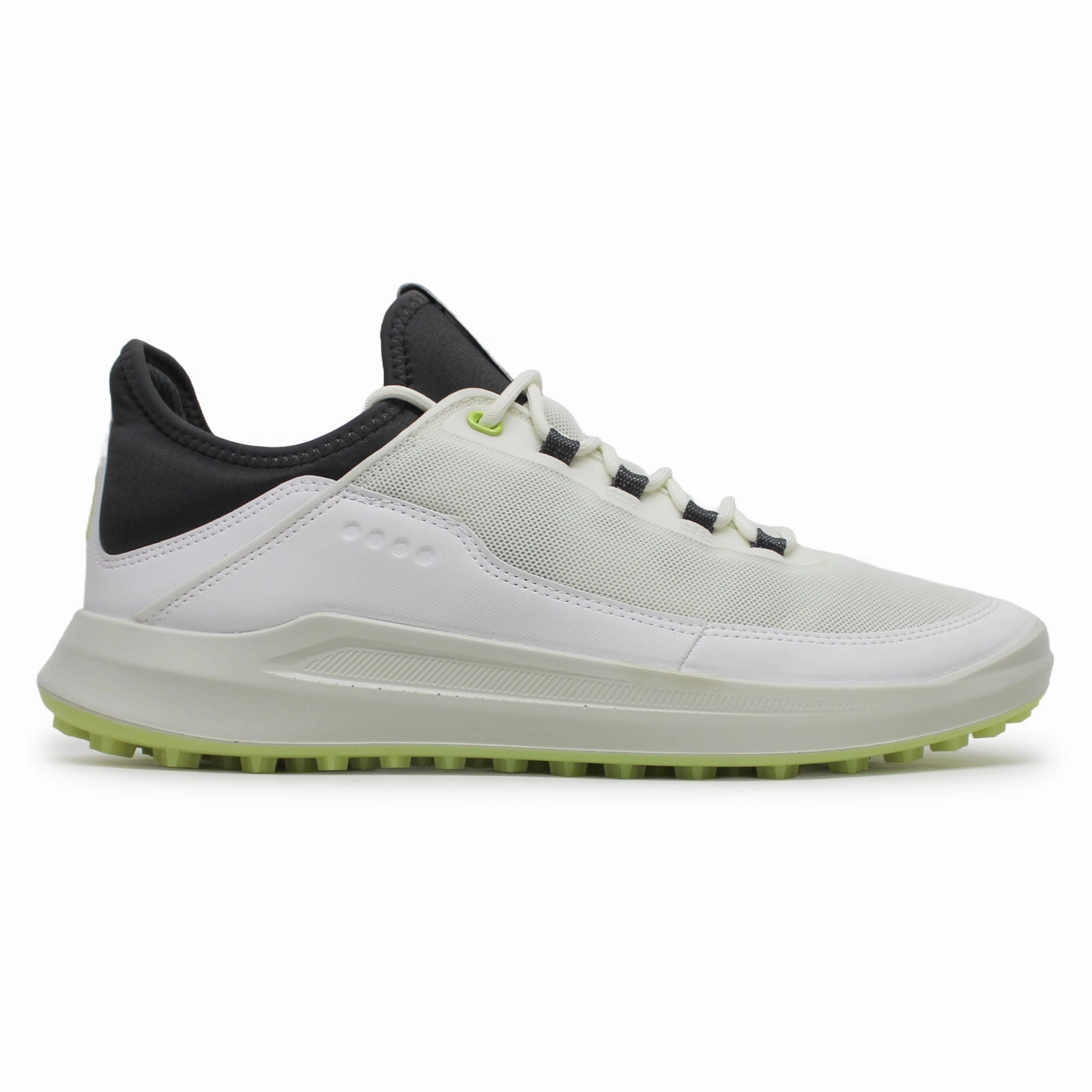 Ecco Golf Core Textile Synthetic Men's Fashion White Trainers men's ecco golf shoes