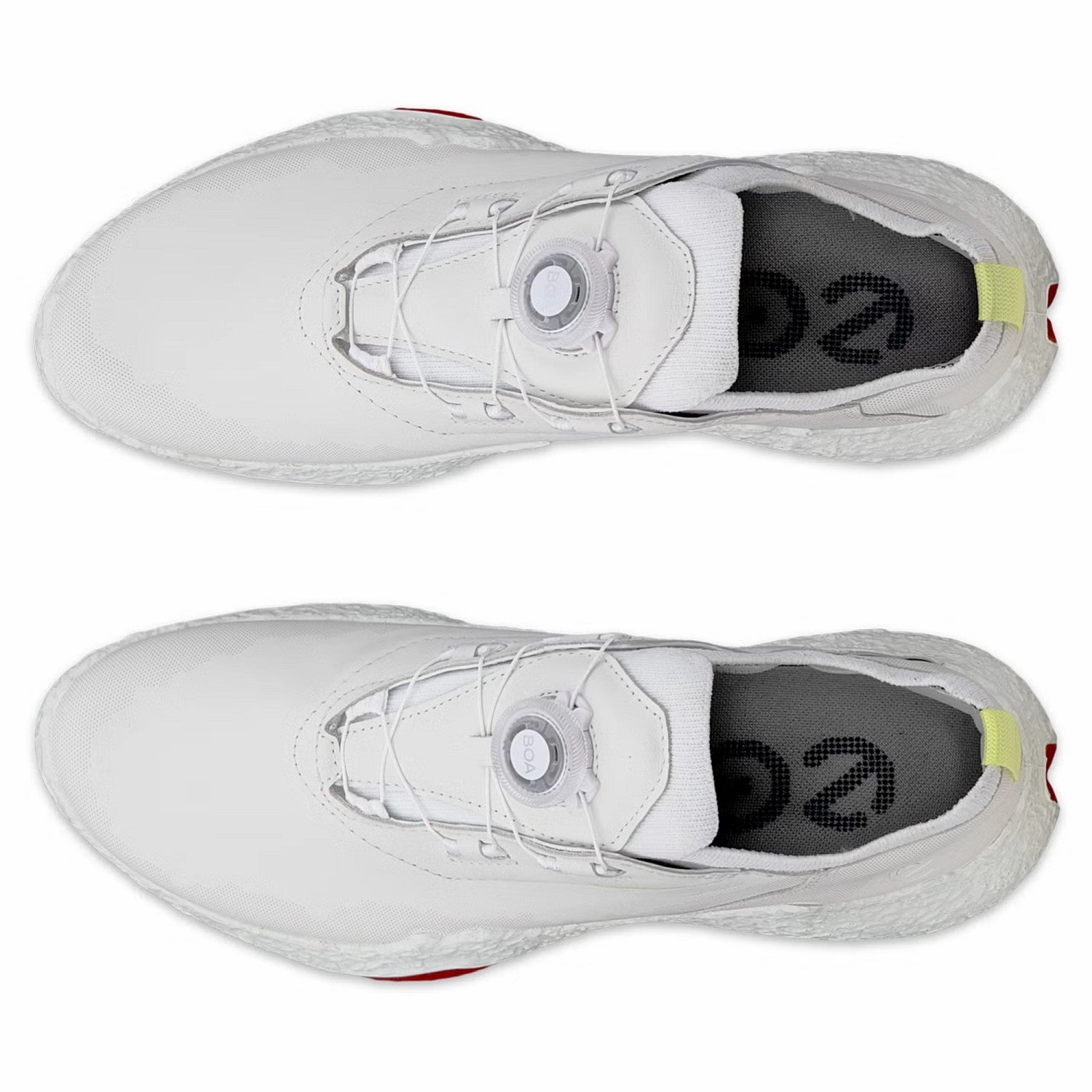 ECCO Golf Ladies Biom H5 BOA Golf Shoes - White Ecco Women's Golf Sneakers