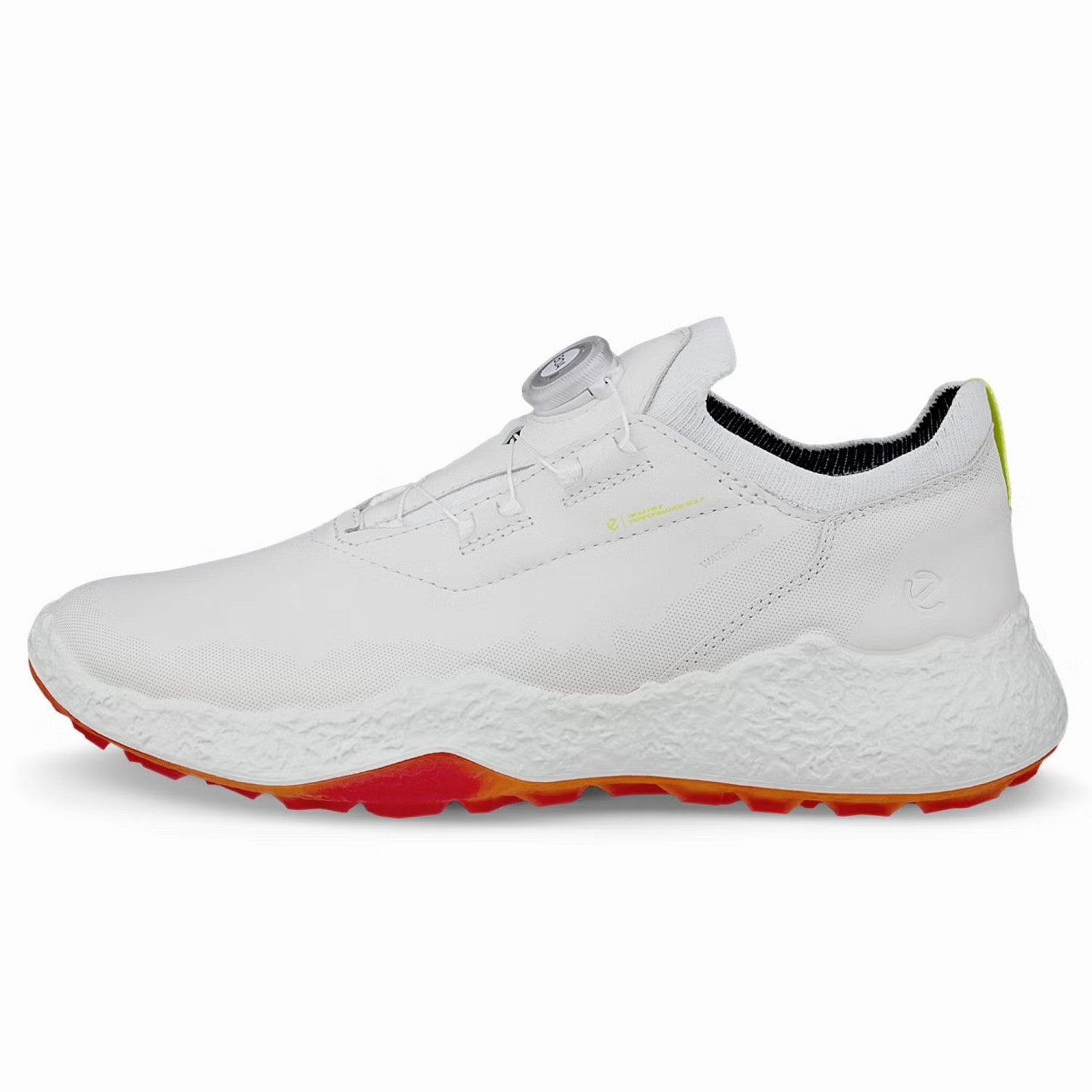 ECCO Golf Ladies Biom H5 BOA Golf Shoes - White Ladies' Spikeless Golf Sneakers