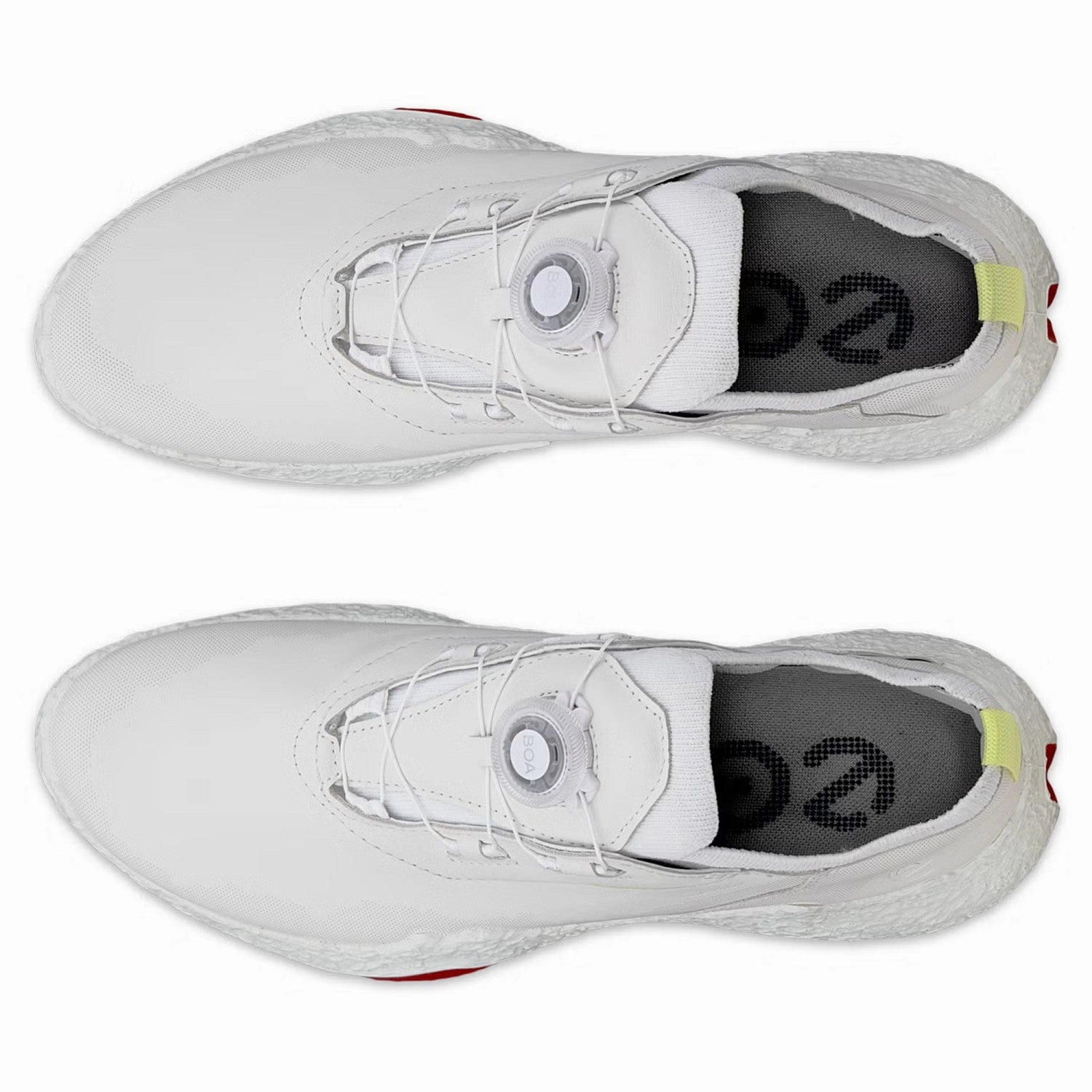 ECCO Golf Ladies Biom H5 BOA Golf Shoes - White Ladies' Spikeless Golf Sneakers