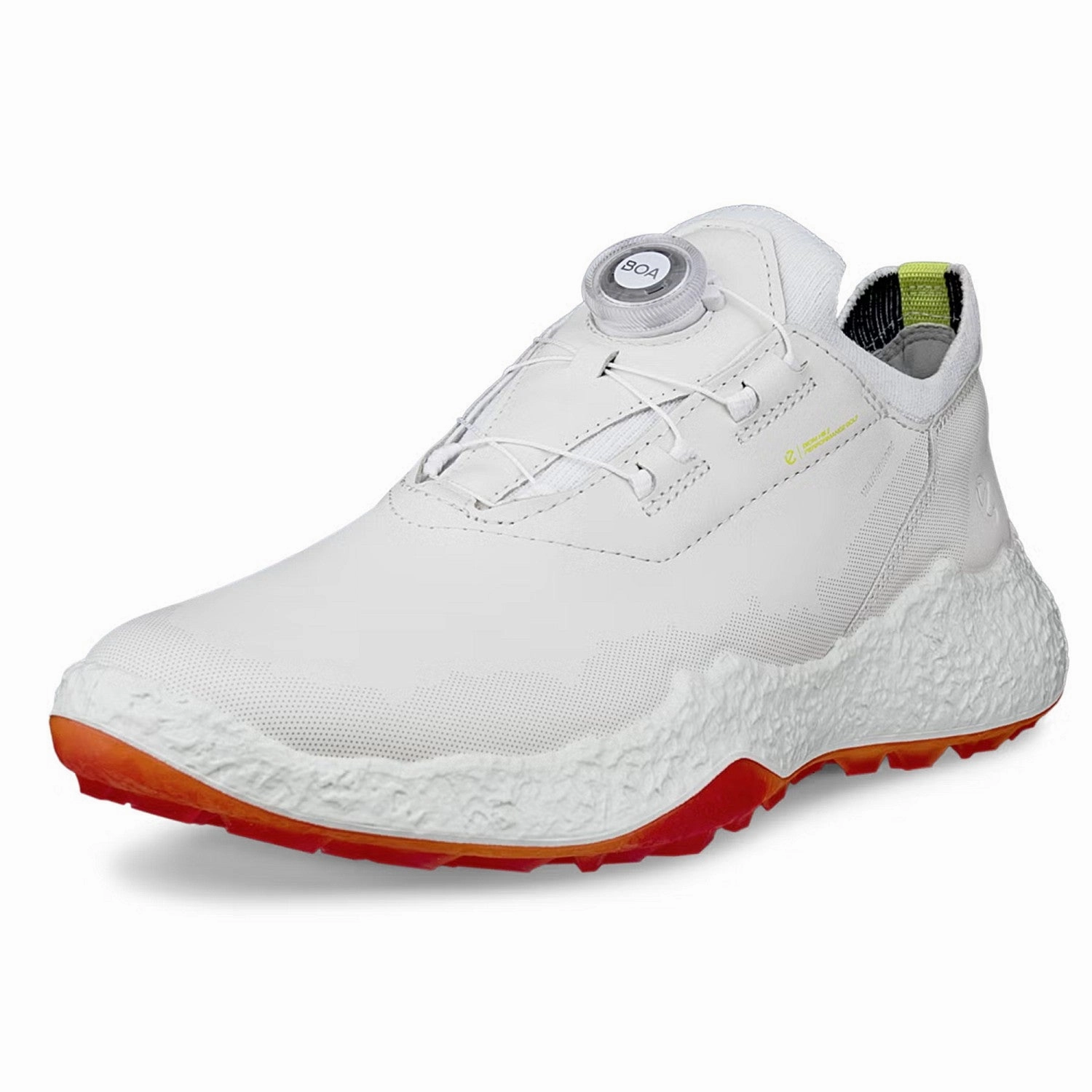 ECCO Golf Ladies Biom H5 BOA Golf Shoes - White Ladies' Spikeless Golf Sneakers