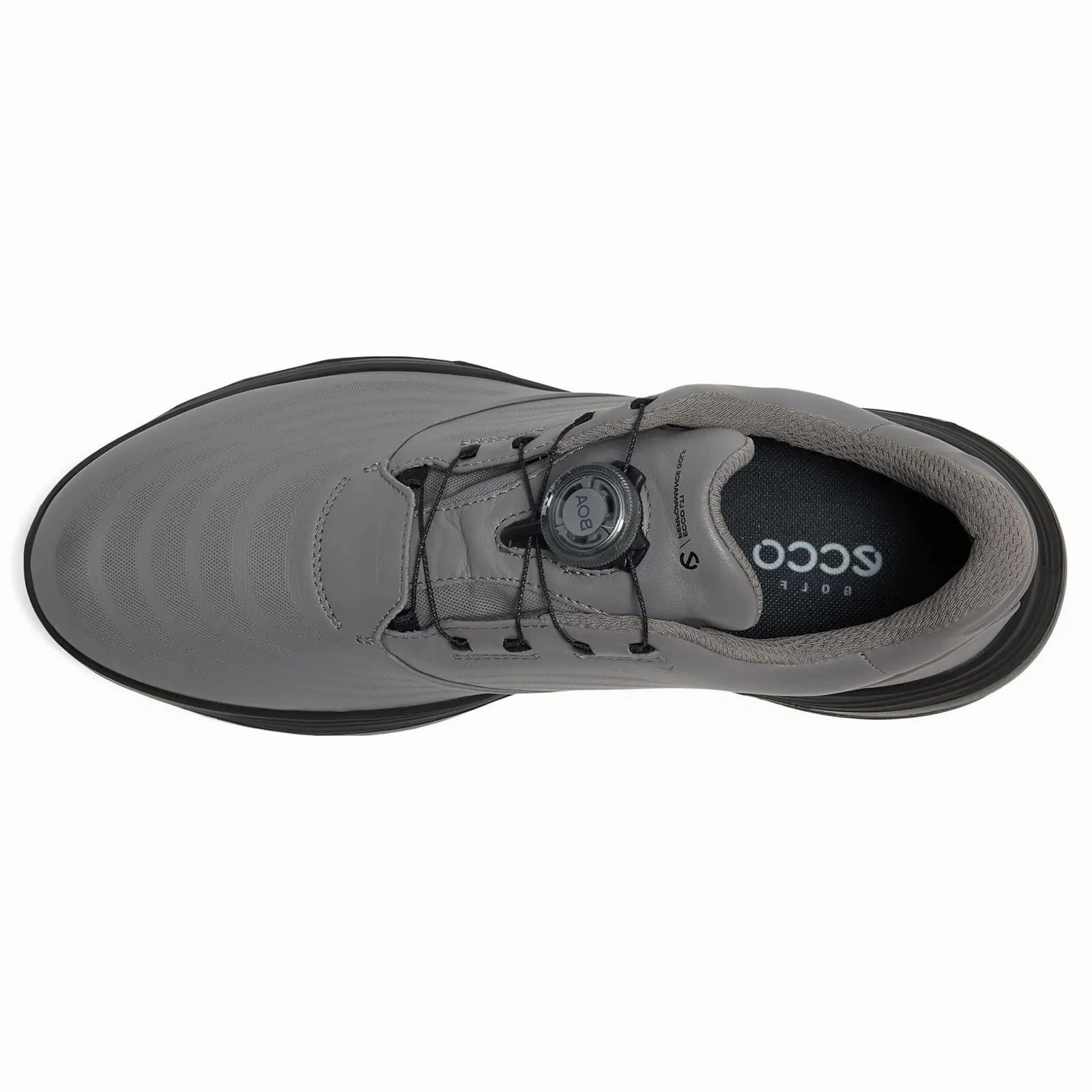 Ecco Golf LT1 132274 Leather Men's Fashion Steel Trainers men's ecco golf shoes