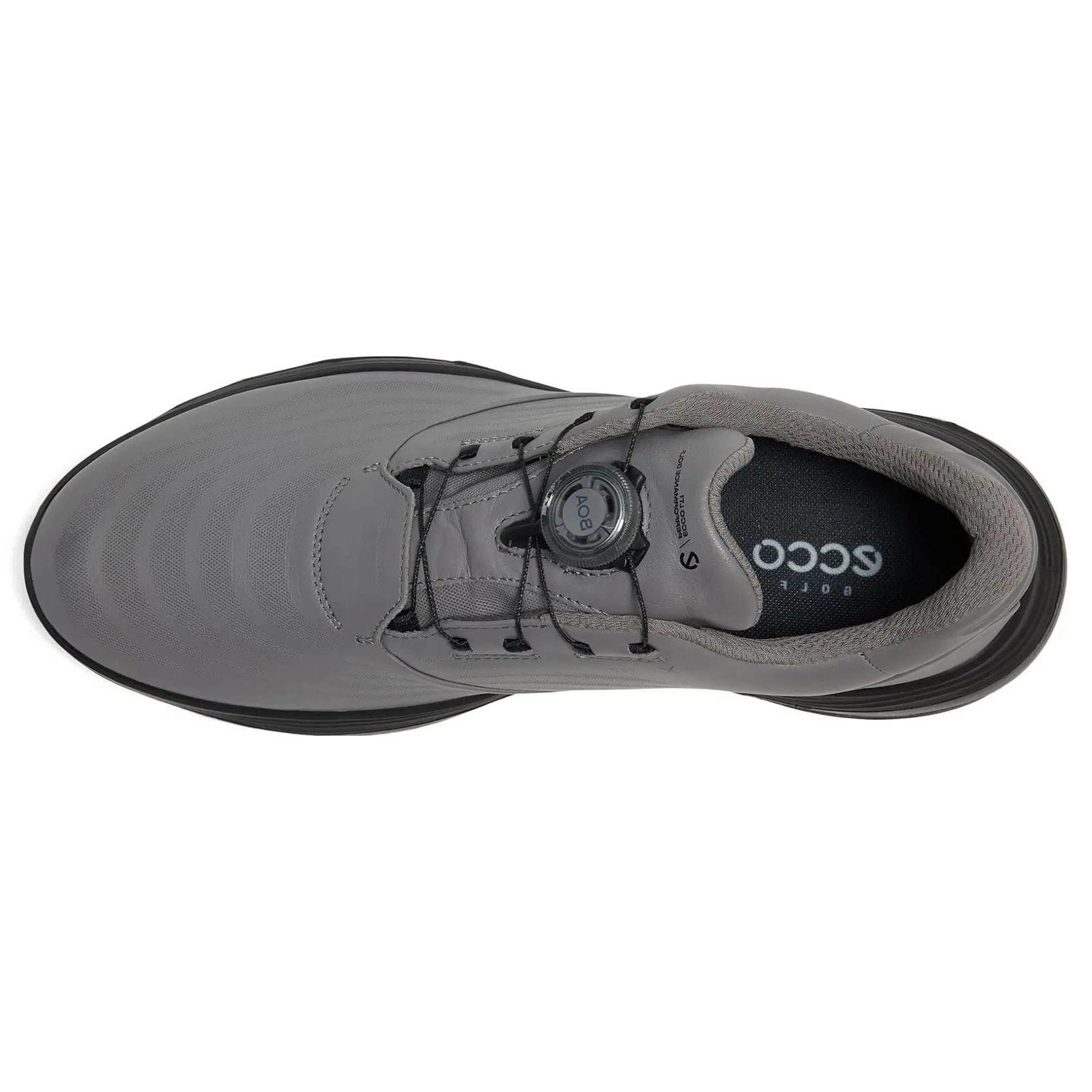 Ecco Golf LT1 132274 Leather Men's Fashion Steel Trainers men's ecco golf shoes