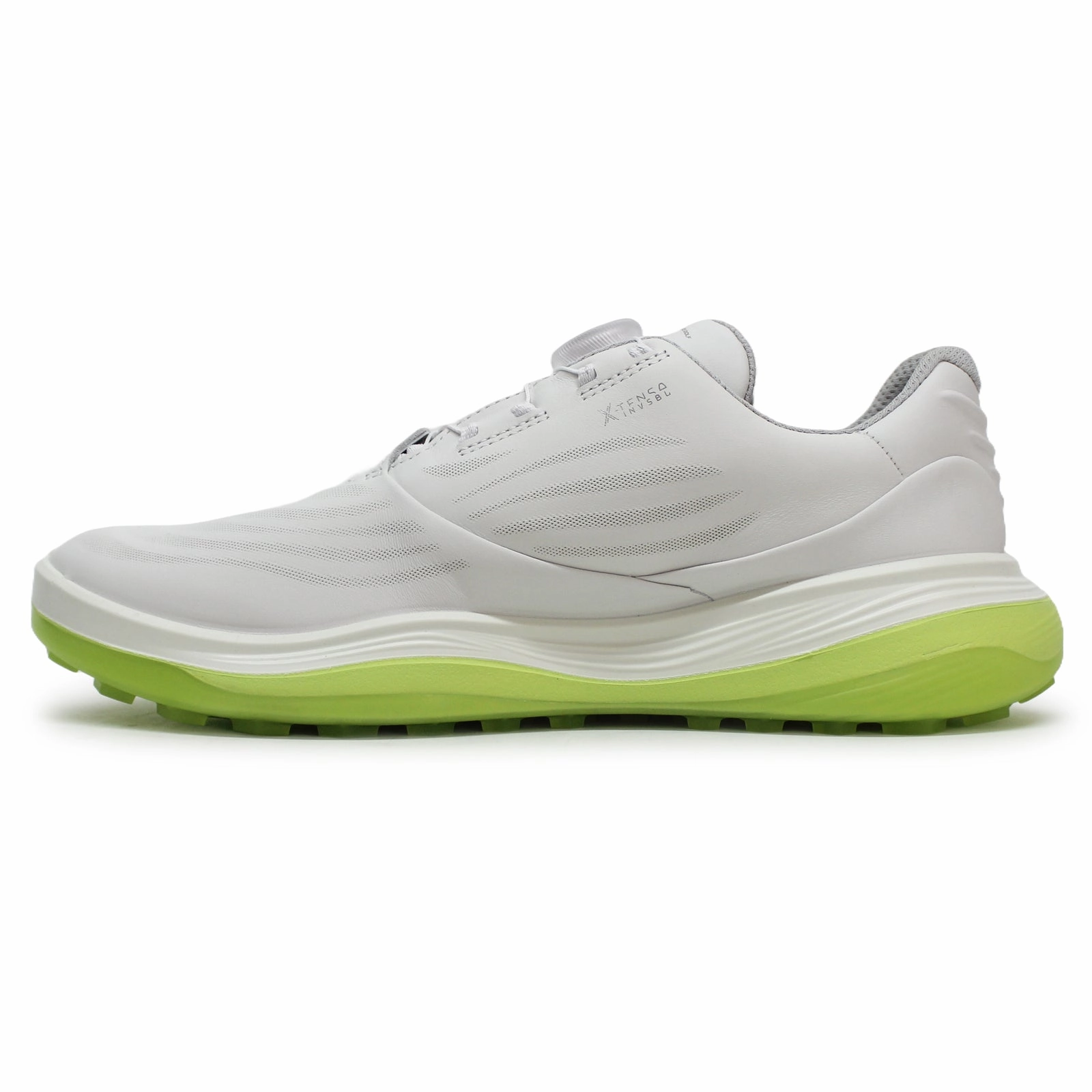 Ecco Golf LT1 132274 Leather Men's Fashion White Trainers men's ecco golf shoes