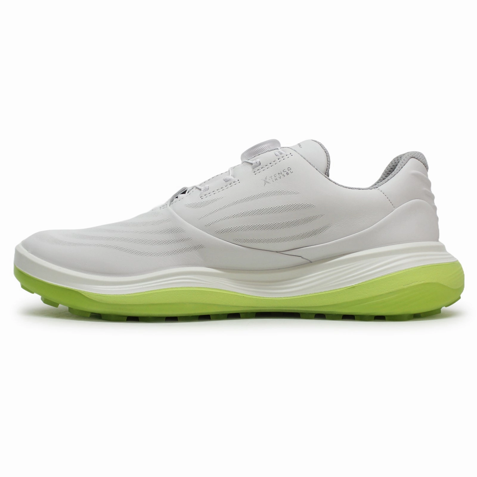 Ecco Golf LT1 132274 Leather Men's Fashion White Trainers men's ecco golf shoes
