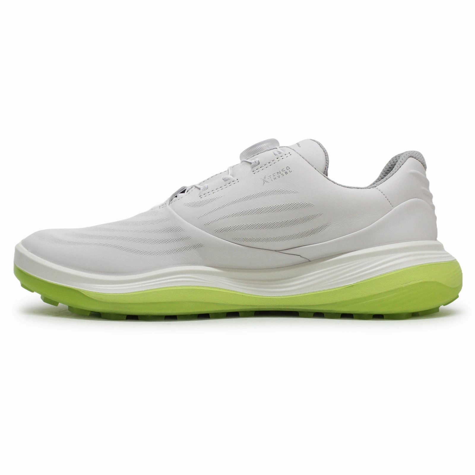 Ecco Golf LT1 132274 Leather Men's Fashion White Trainers men's ecco golf shoes