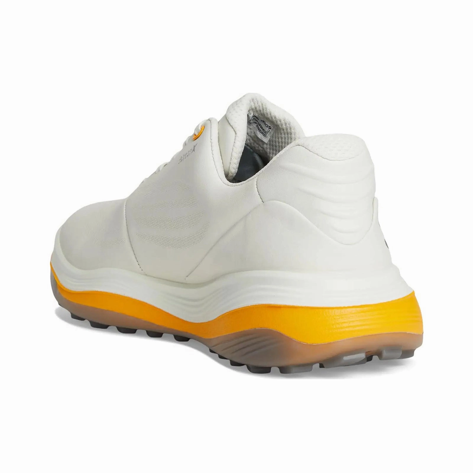 Ecco Golf LT1 Leather Men's Low Top White Sunrise Trainers men's ecco golf shoes