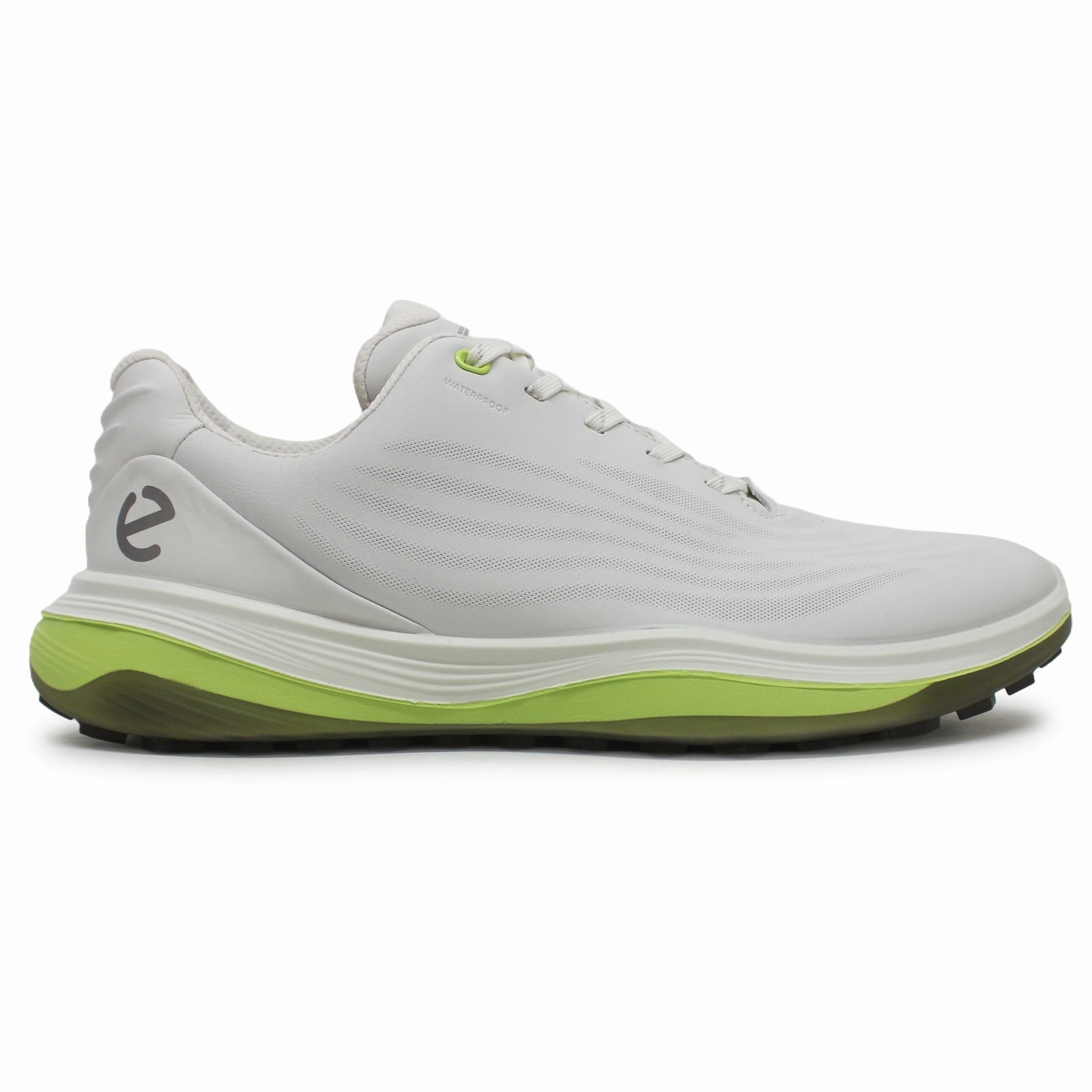 Ecco Golf LT1 Leather Men's Low Top White Trainers men's ecco golf shoes