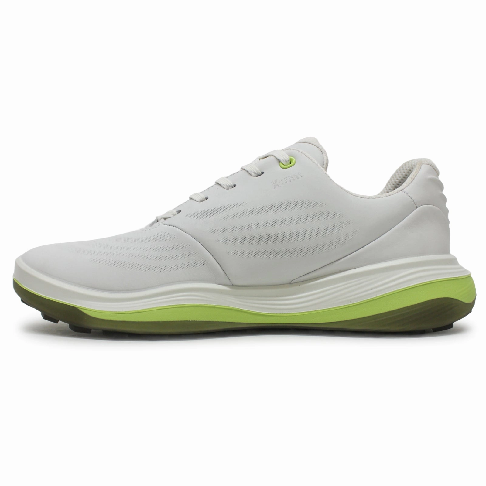 Ecco Golf LT1 Leather Men's Low Top White Trainers men's ecco golf shoes