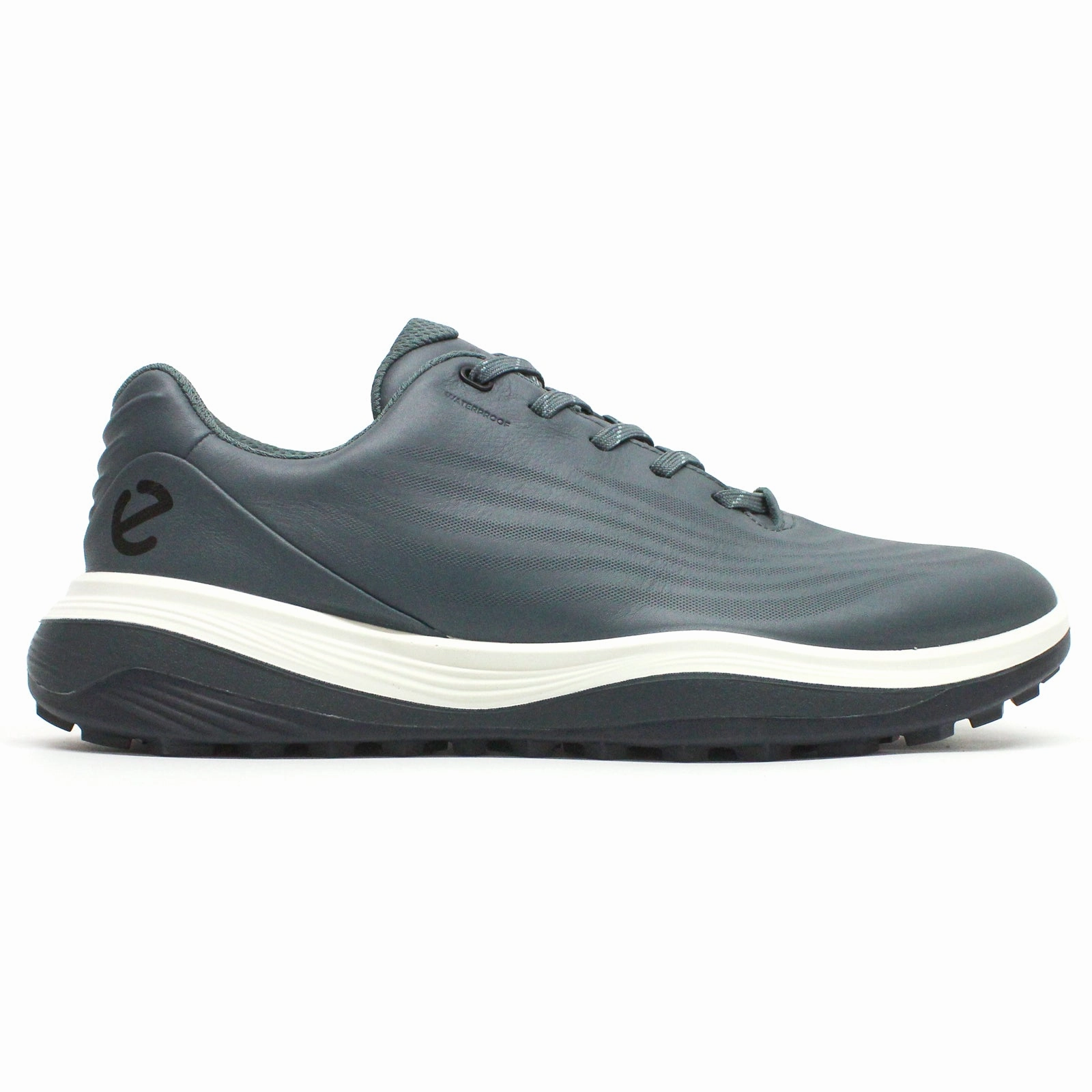 Ecco Golf LT1 Leather Men's Pavement Dallage Low Top Trainers Mens Ecco golf shoes supportive swing stability