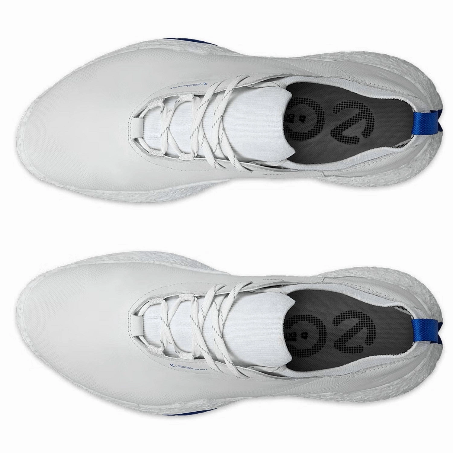 ECCO Golf Men's Biom H5 Golf Shoes - White Lightweight Men's Spikeless Golf Shoes