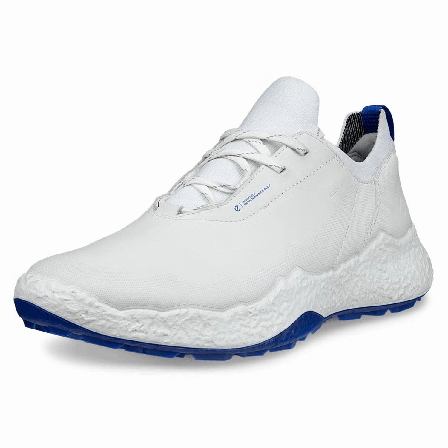 ECCO Golf Men's Biom H5 Golf Shoes - White Lightweight Men's Spikeless Golf Shoes