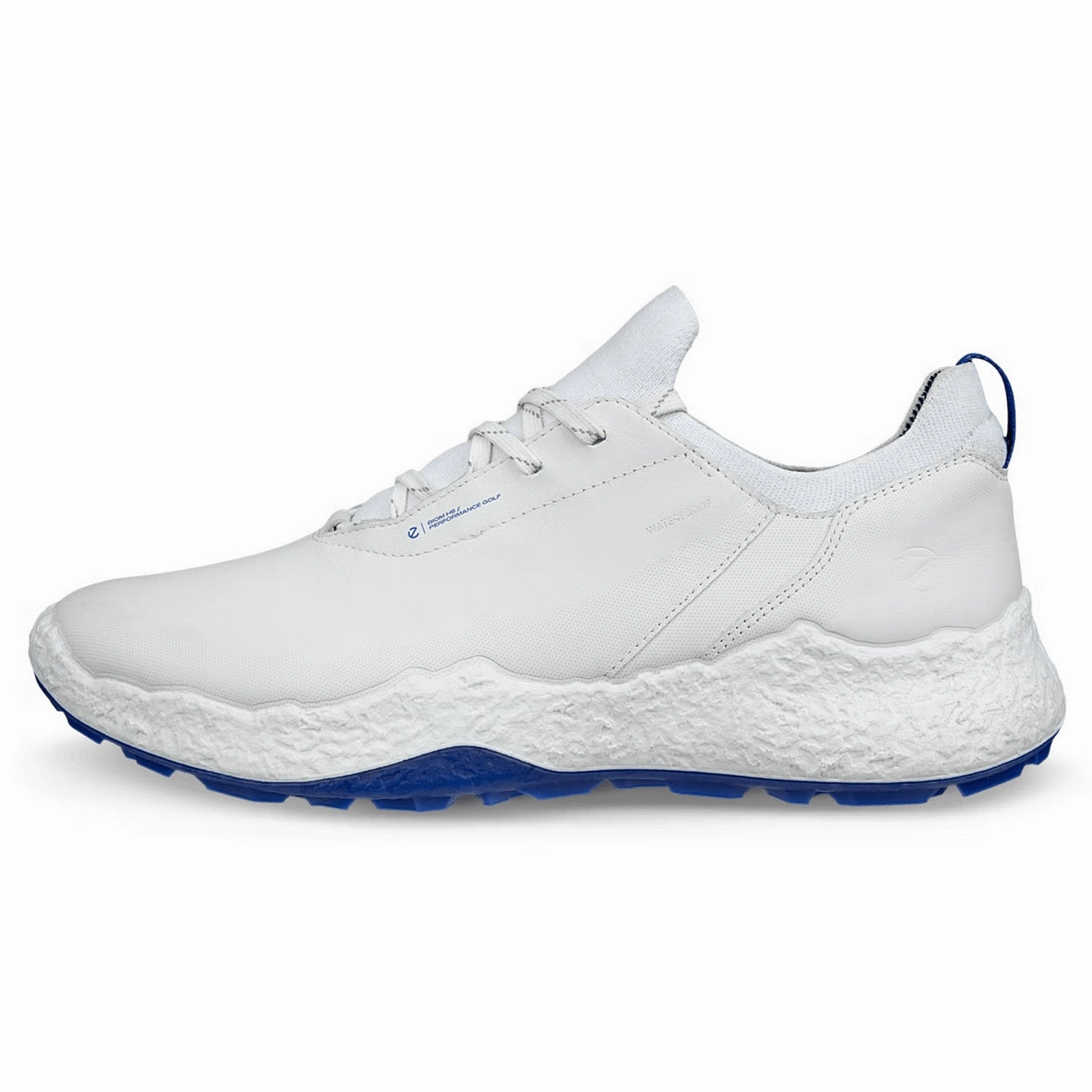 ECCO Golf Men's Biom H5 Golf Shoes - White Lightweight Men's Spikeless Golf Shoes