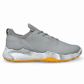 ECCO Golf Mens Biom H5 Golf Shoes - Wild Dove Ecco mens casual golf shoes