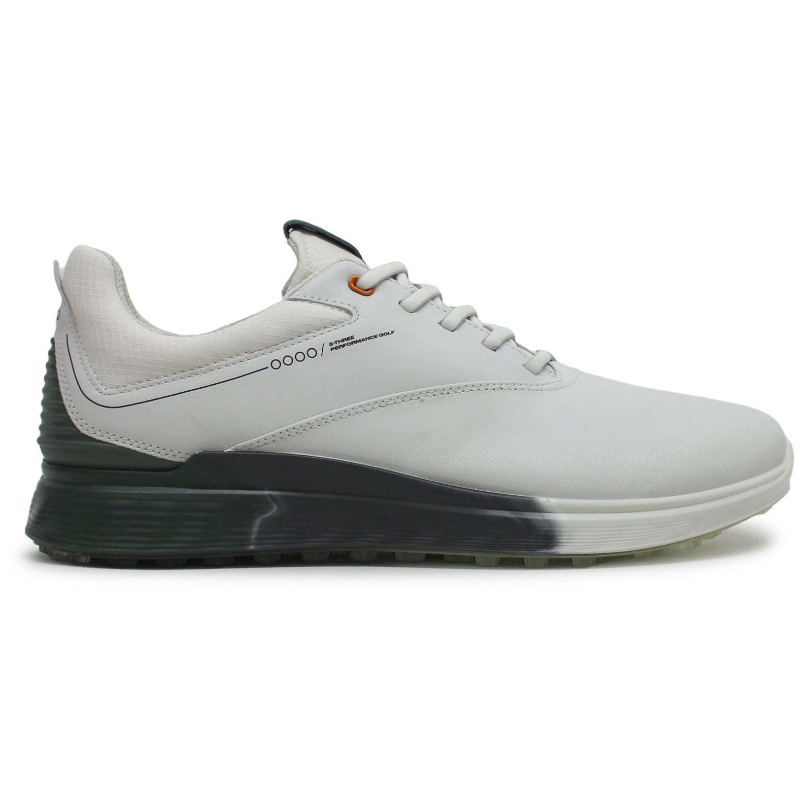 Ecco Golf S Three 102944 Leather Men's Comfort White Trainers men's ecco golf shoes