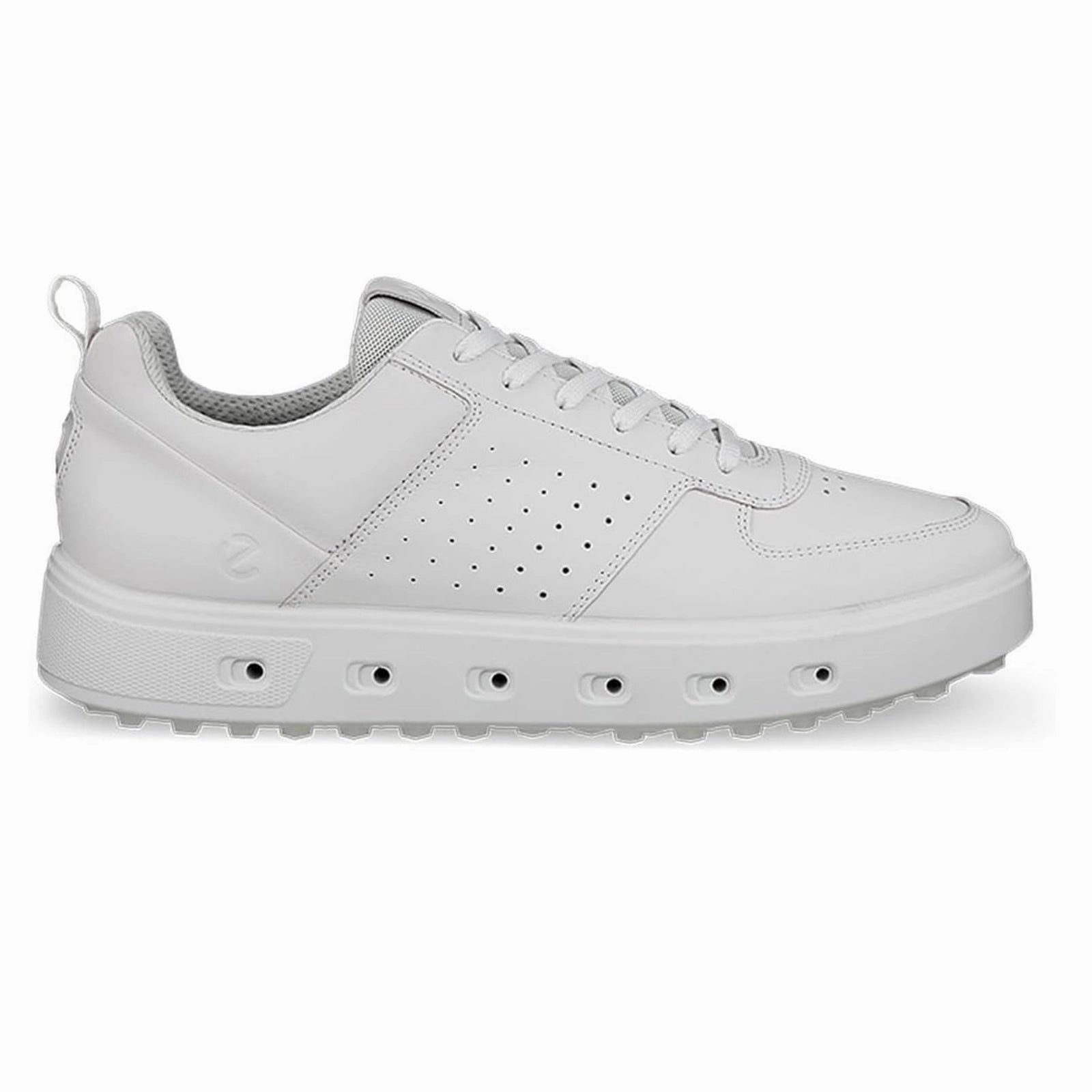 Ecco Golf Street 720 Full Grain Leather Women's Fashion White Trainers golf shoes performance