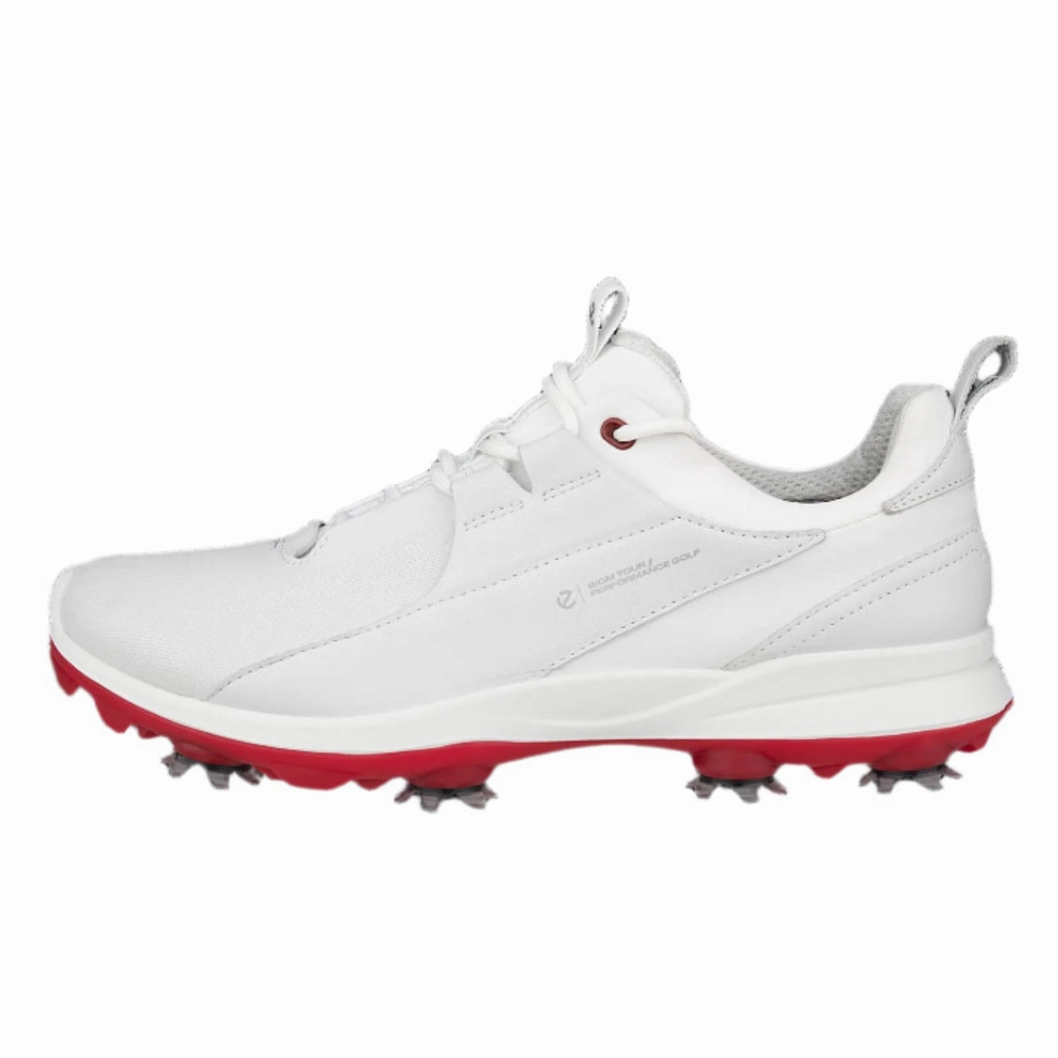 ECCO Ladies BIOM Tour Spike Shoe - White Ecco women's golf sneakers