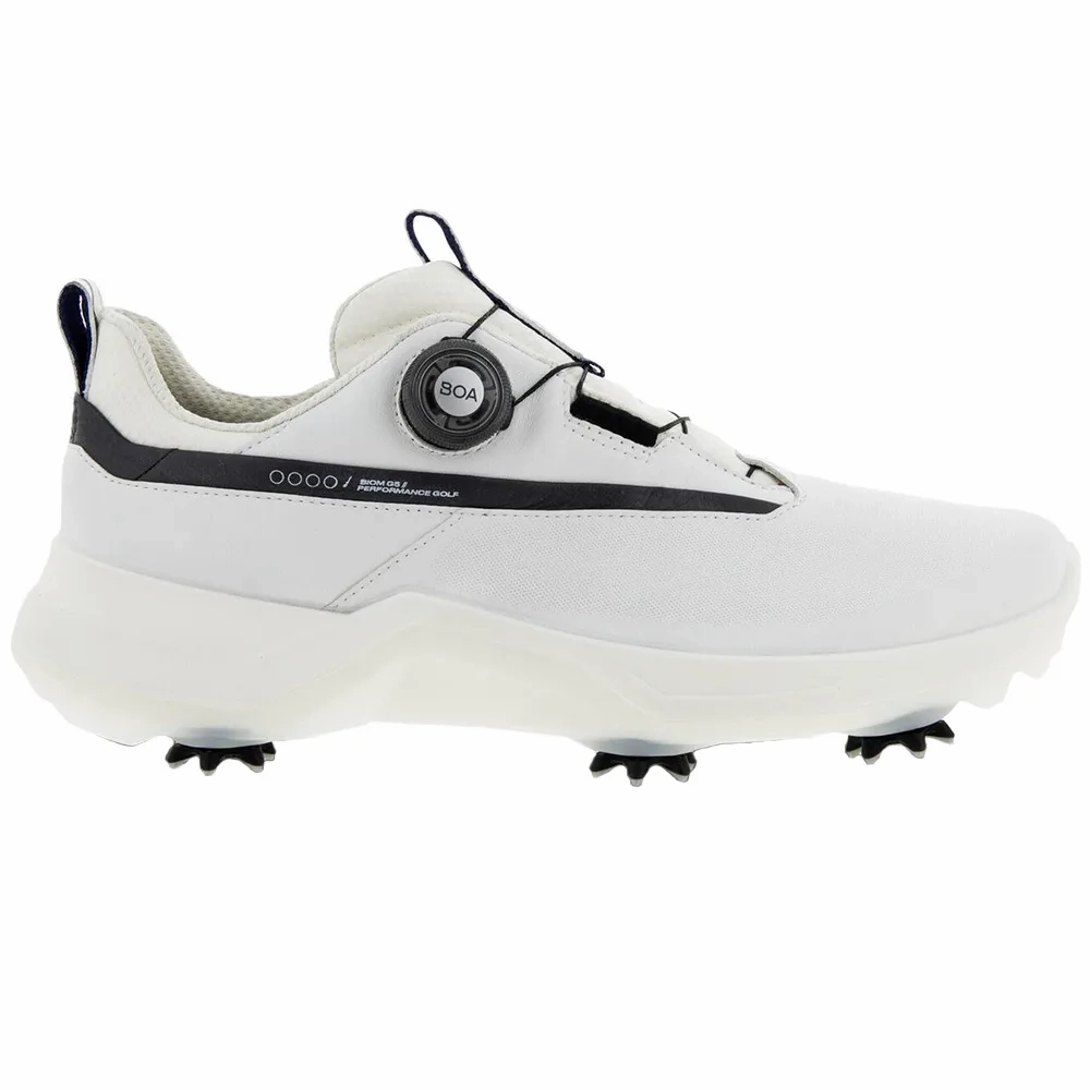 Ecco Men's Biom G5 BOA GORE-TEX Golf Shoe - WHITE ECCO men's spikeless comfort shoes