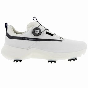 Ecco Men's Biom G5 BOA GORE-TEX Golf Shoe - WHITE ECCO men's spikeless comfort shoes