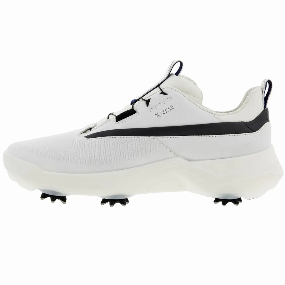 Ecco Men's Biom G5 BOA GORE-TEX Golf Shoe - WHITE Ecco Men's Spikeless Shoes