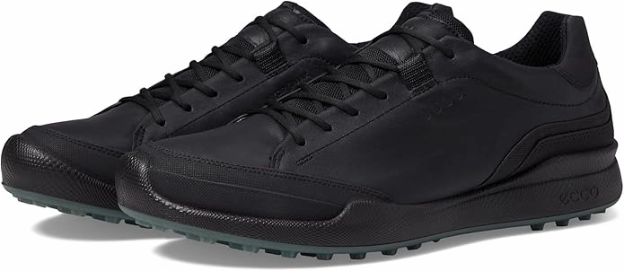Ecco Men's Golf Biom Hybrid Leather Golf Shoe - BLACK Ecco Men's Spikeless Shoes