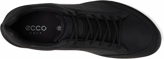 Ecco Men's Golf Biom Hybrid Leather Golf Shoe - BLACK Ecco Men's Spikeless Shoes