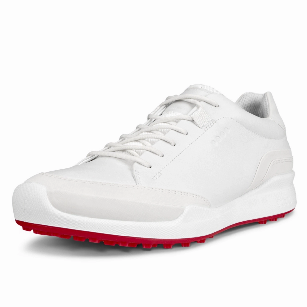 Ecco Men's Golf Biom Hybrid Leather Golf Shoe - WHITE Ecco Men's Spikeless Shoes