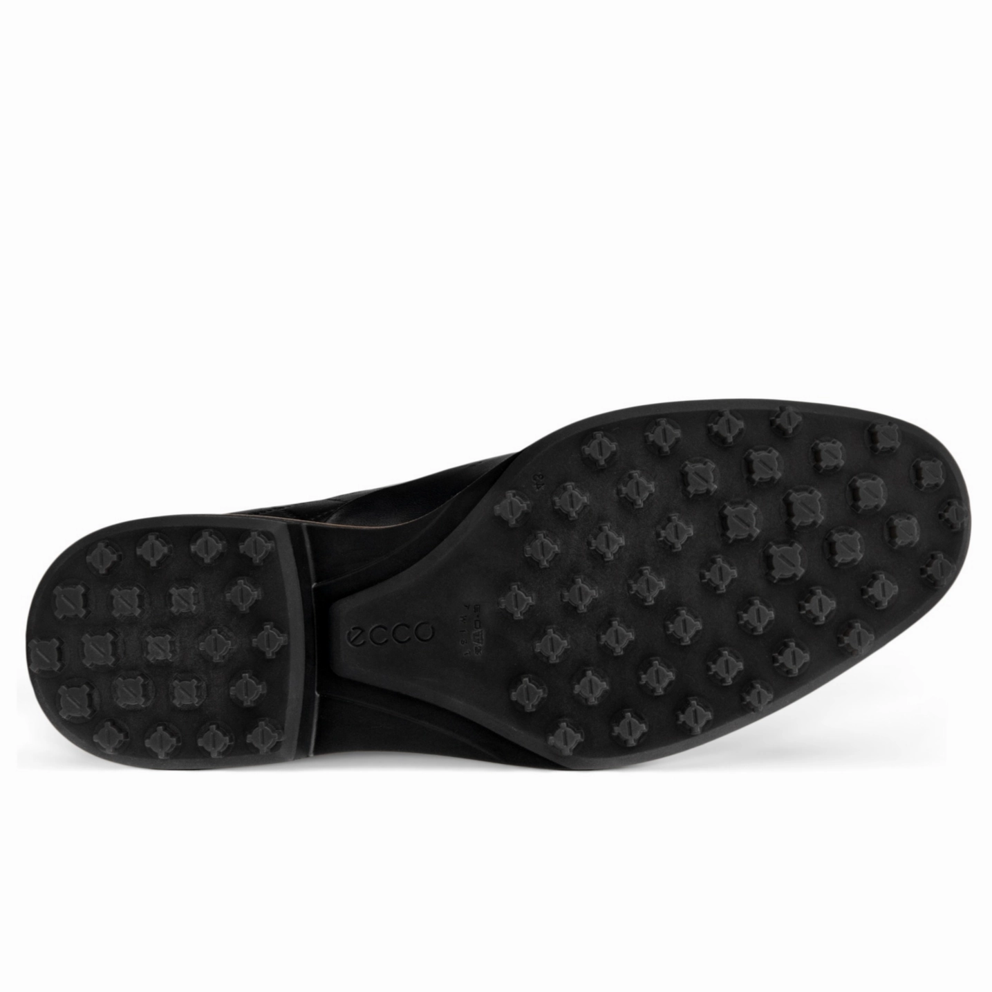 Ecco Men's Golf Classic Hybrid Leather Golf Shoe - BLACK Ecco Men's Spikeless Shoes