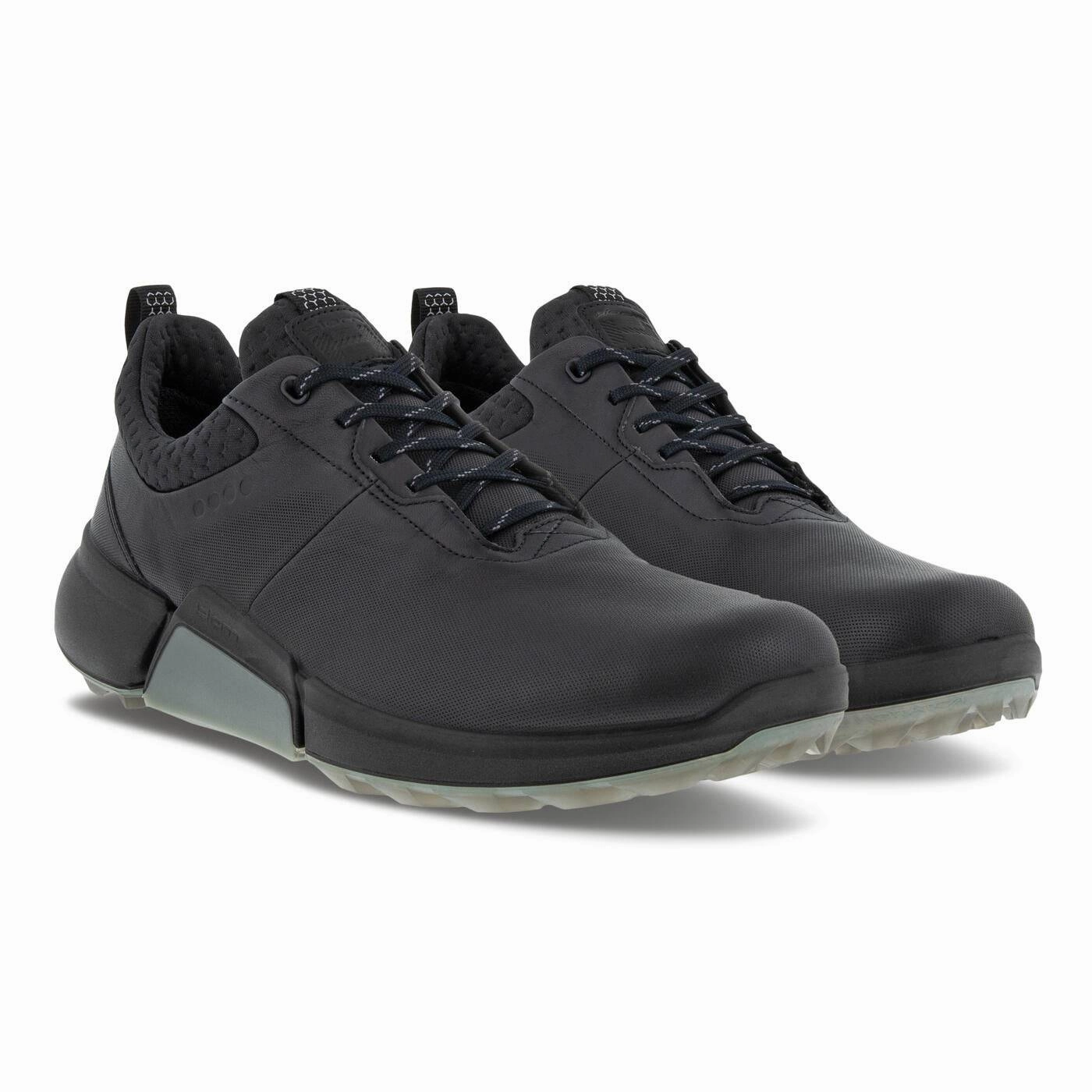 Ecco Mens Golf Biom H4 GORE-TEX Shoes - BLACK Ecco Men's Spikeless Shoes
