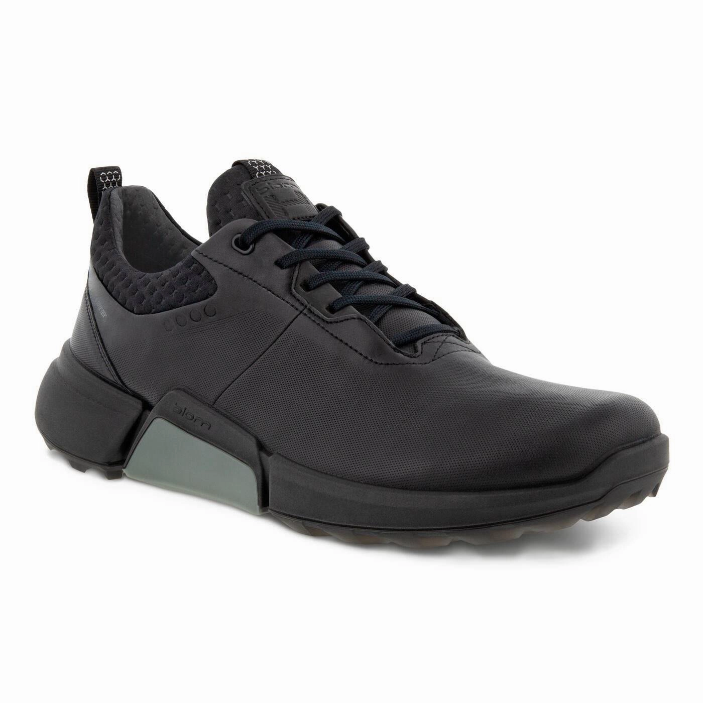 Ecco Mens Golf Biom H4 GORE-TEX Shoes - BLACK Ecco Men's Spikeless Shoes