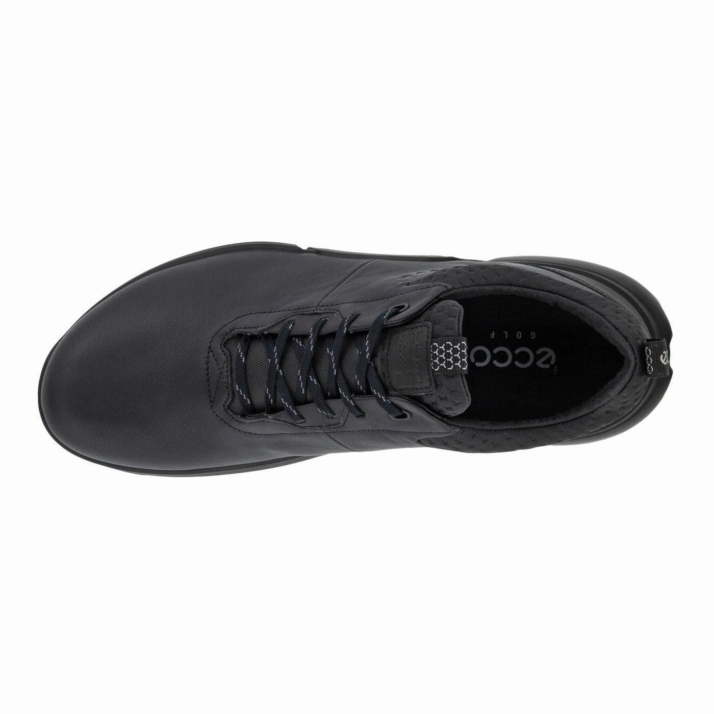 Ecco Mens Golf Biom H4 GORE-TEX Shoes - BLACK Ecco Men's Spikeless Shoes