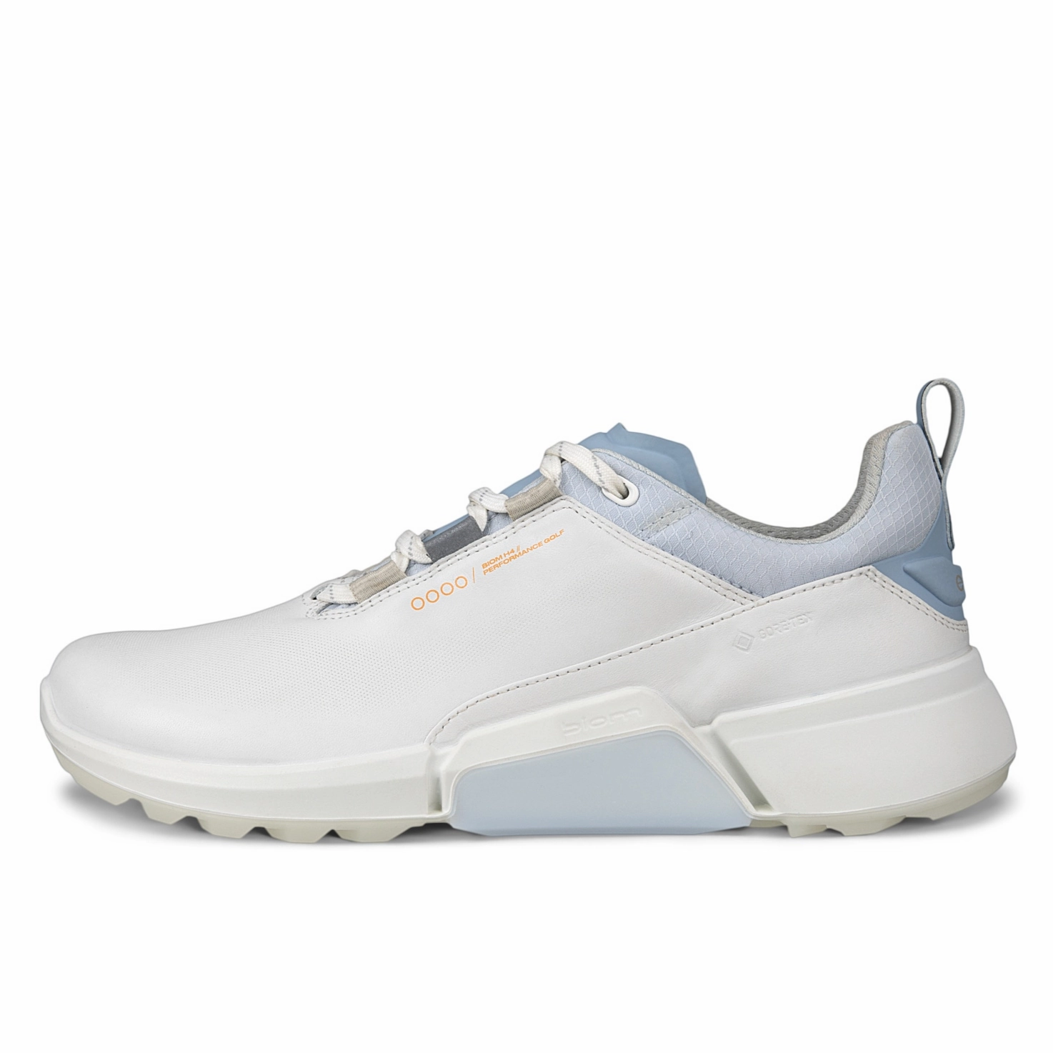 Ecco Women's Golf Biom H4 GORE-TEX Shoes - WHITE ECCO men's spikeless comfort shoes