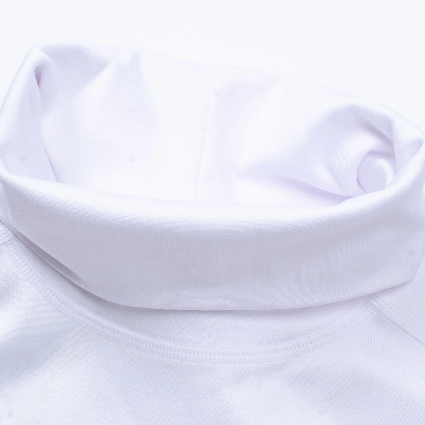 Edwin Thermal Roll Neck White Galvin Green Men's Apparel