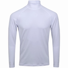 Edwin Thermal Roll Neck White Galvin Green men's golf outerwear