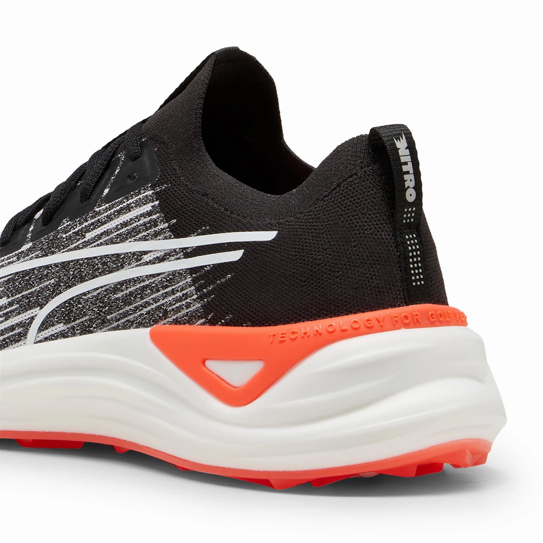 Electrocat NITRO Golf Shoes Puma Black/Puma White/Red Blast Puma Men's Sportswear