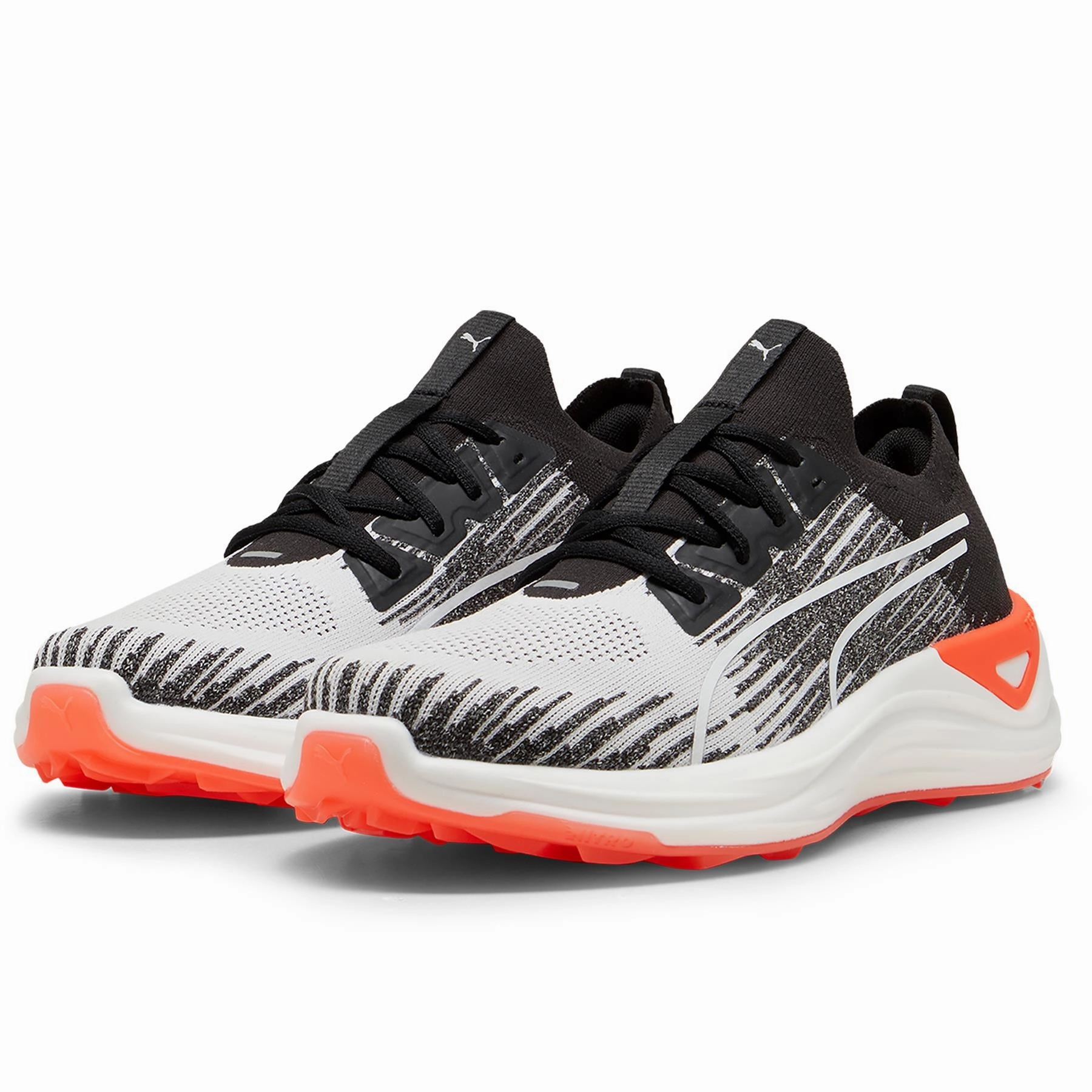 Electrocat NITRO Golf Shoes Puma Black/Puma White/Red Blast Puma Men's Sportswear