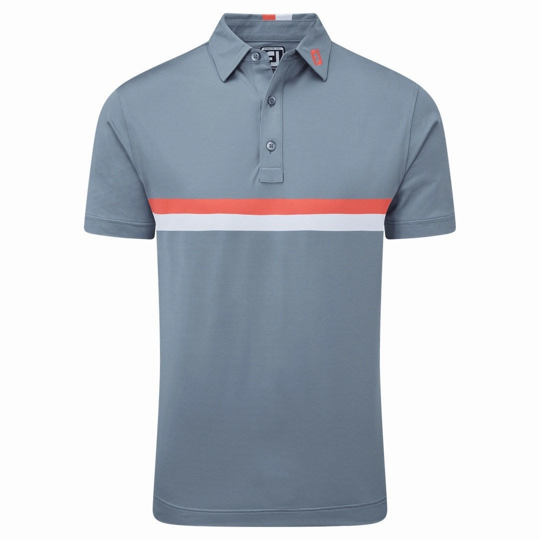 all-weather clothing Elevated Essentials FootJoy Double Chest Band Pique Golf Polo Shirt 88390 Chill Day Look