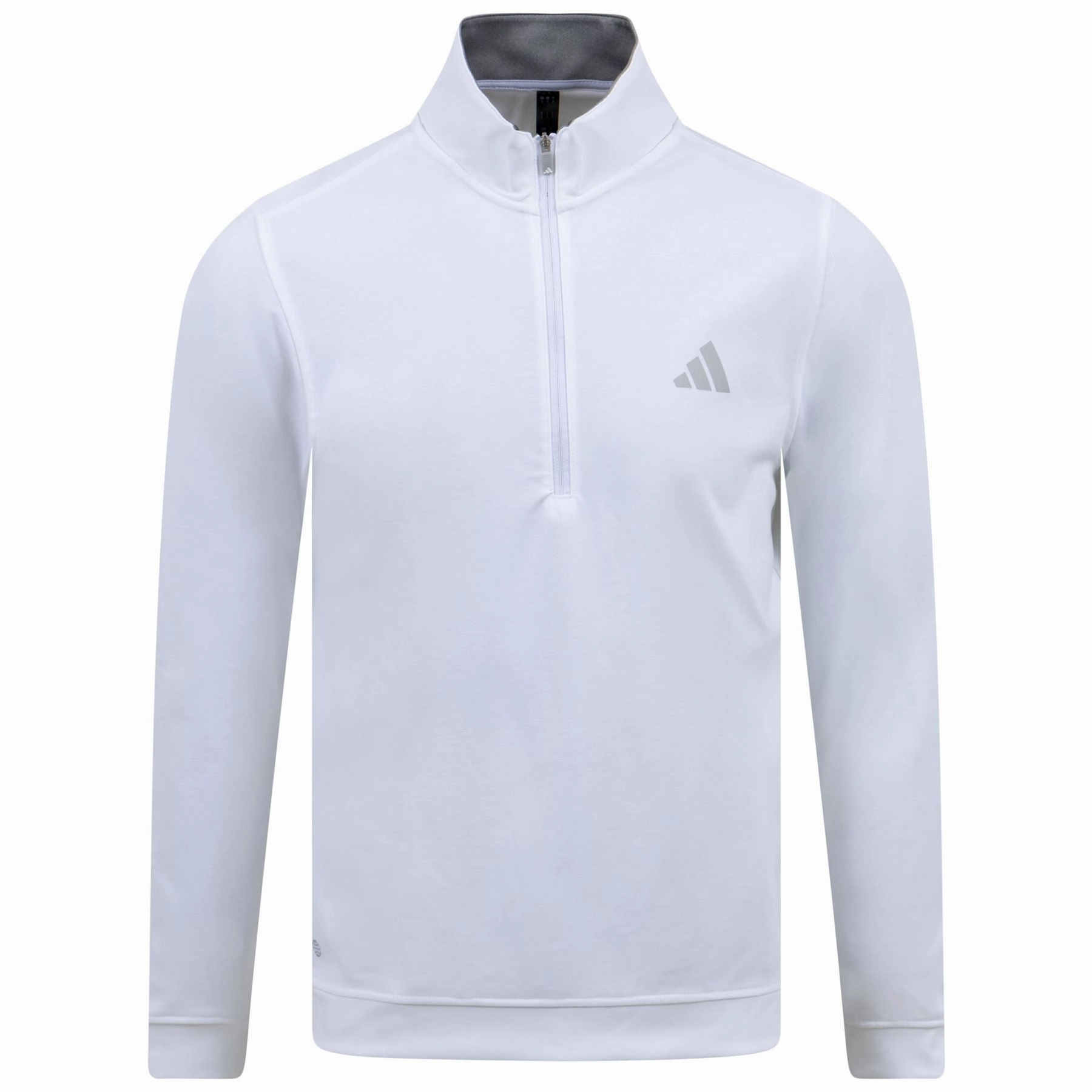 Elevated Quarter Zip Pullover White Adidas Men's Sportswear