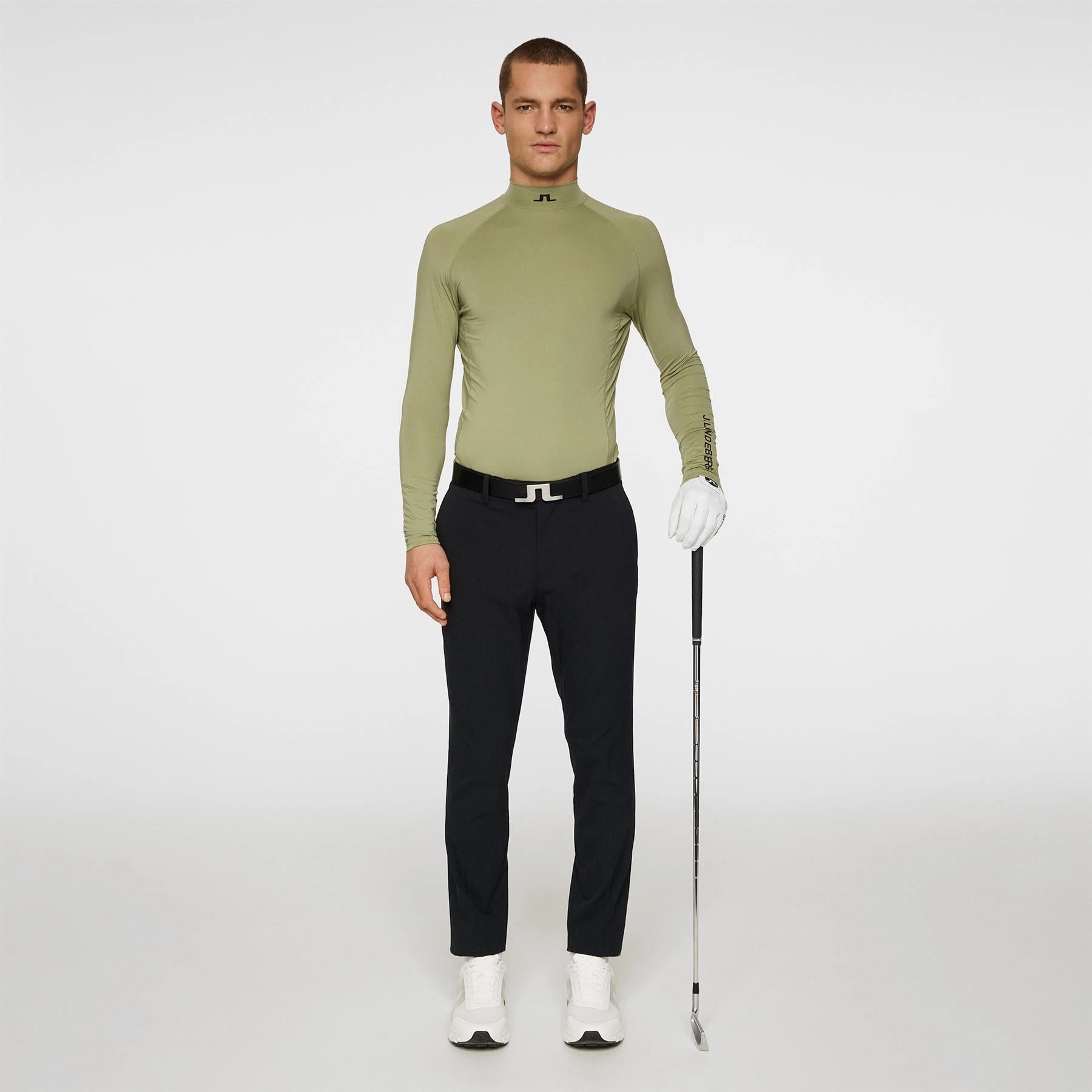 Ello Compression Base Layer Oil Green J.Lindeberg Golfwear for Men